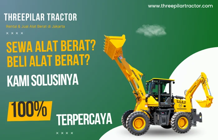 threepilar tractor - Sewa Alat berat Jakarta